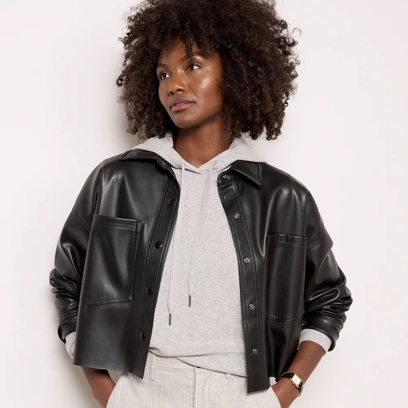 Z Supply Jackets & Blazers - Z Supply NWT All Day Faux Leather Jacket (size XS)